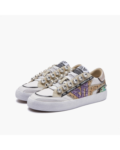 Emanuelle Vee sneakers donna Olivia multi animalie 500 14