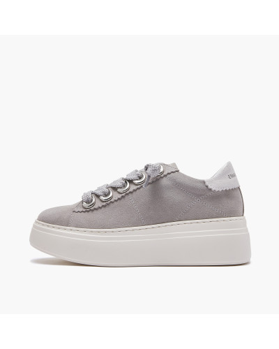 Emanuelle Vee sneakers donna Bice in crosta cenere 503 11