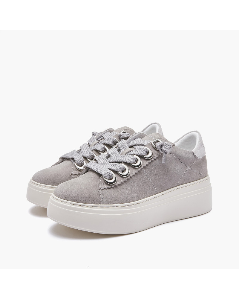 Emanuelle Vee sneakers donna Bice in crosta cenere 503 11