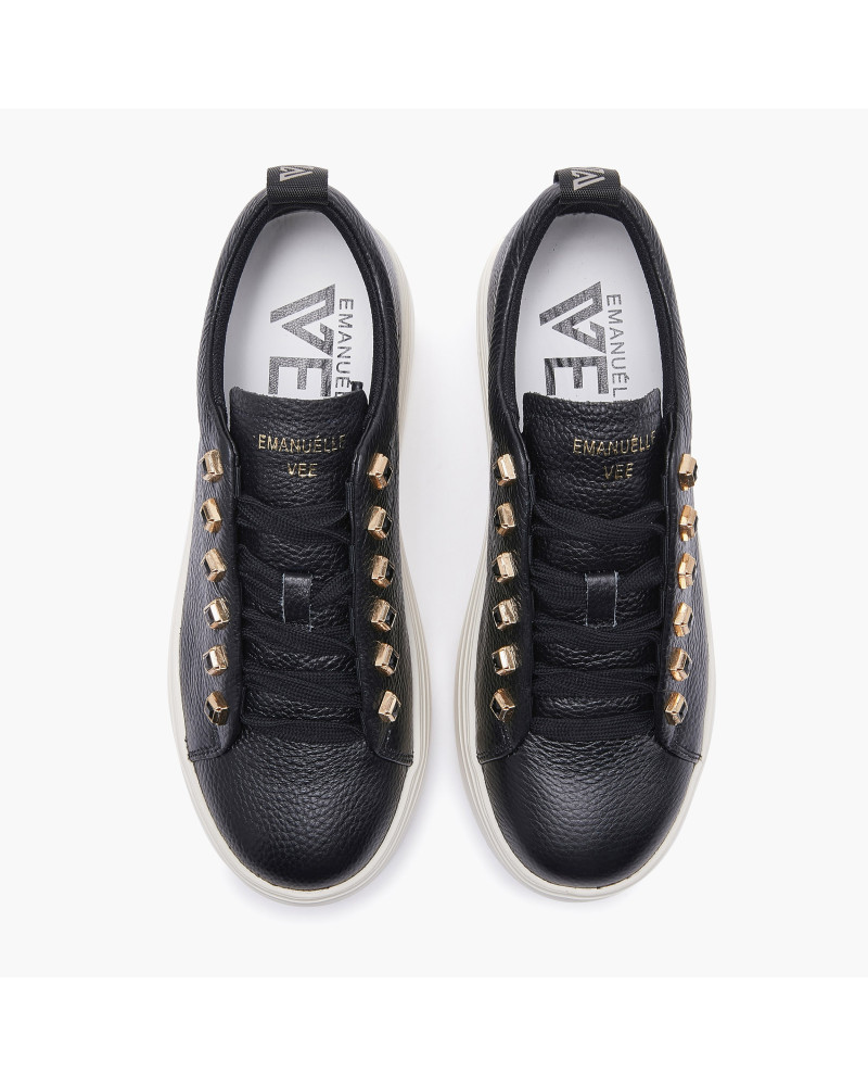 Emanuelle Vee sneakers donna Bice bottolata black 503 15