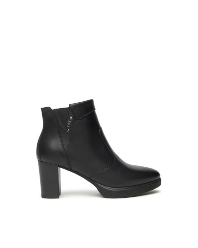 Nero Giardini tronchetti donna in pelle nero I513800D100