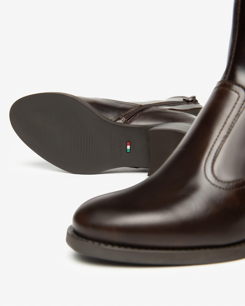 Nero Giardini stivaletti donna in pelle t.moro I513841D300