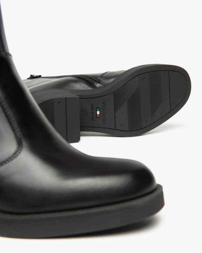 Nero Giardini stivaletti donna in pelle nero I513873D100