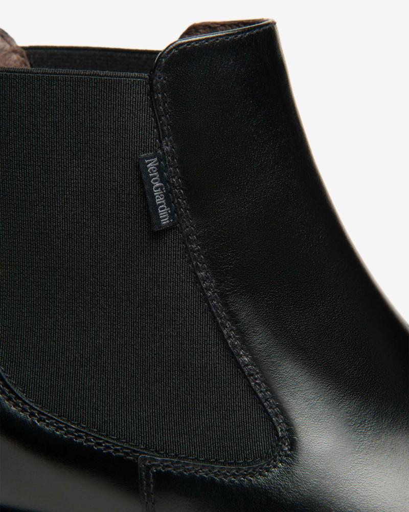 Nero Giardini stivaletti donna in pelle nero I513974D100