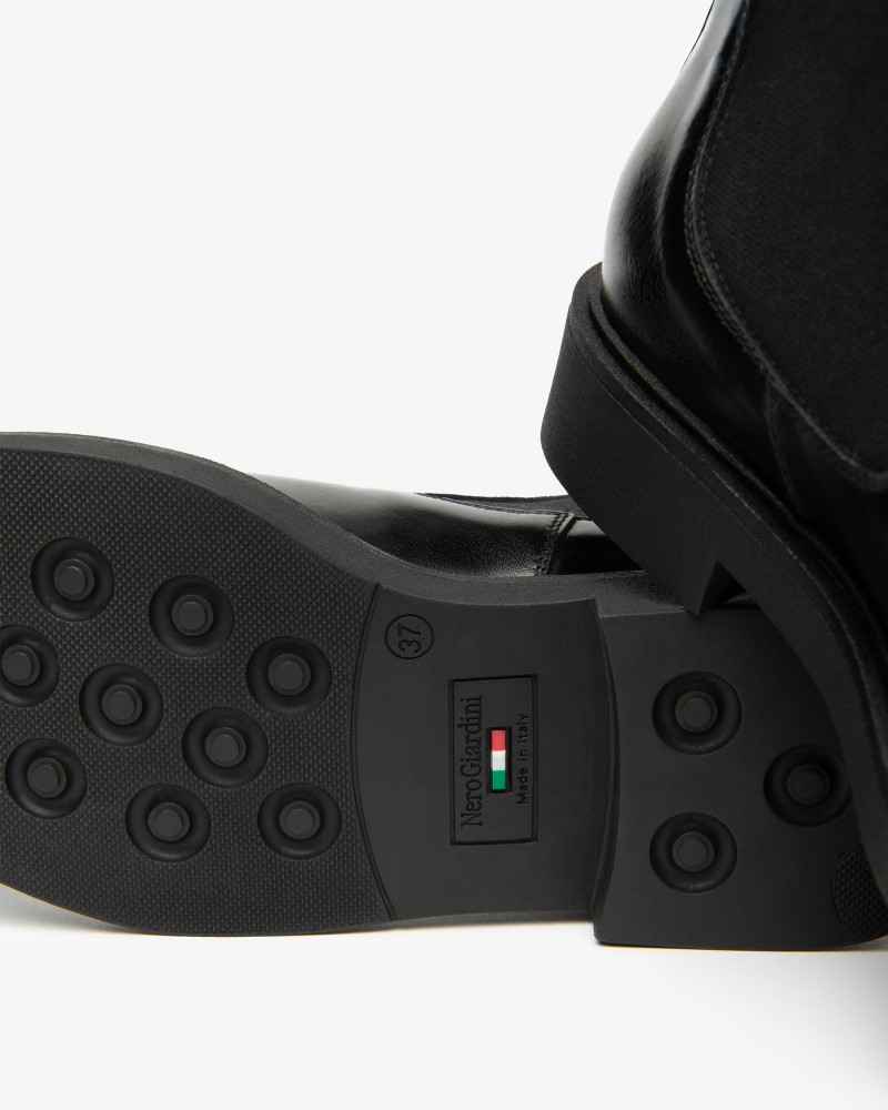 Nero Giardini stivaletti donna in pelle nero I513974D100