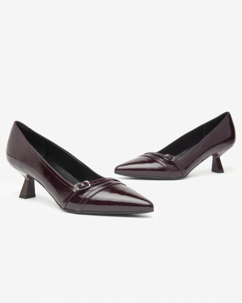 Nero Giardini décolleté donna in naplak bordo' I514431DE613