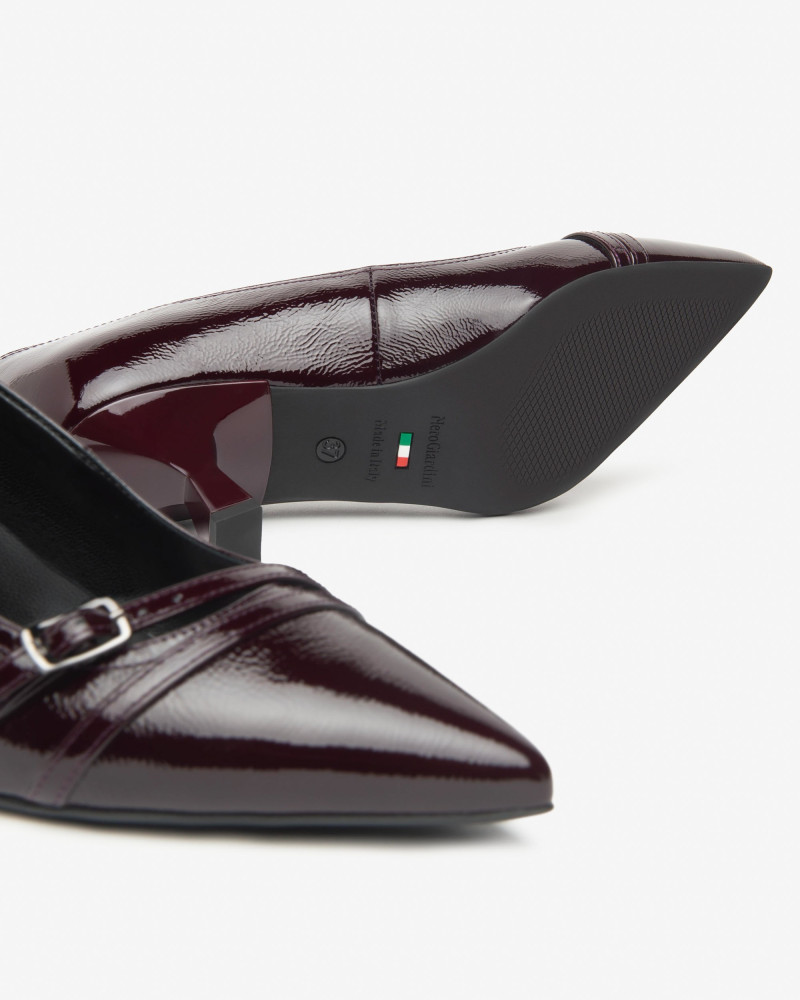 Nero Giardini décolleté donna in naplak bordo' I514431DE613