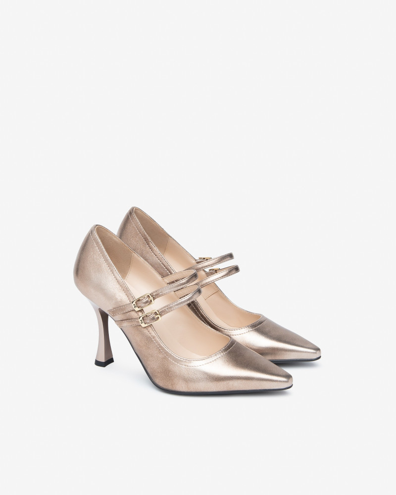 Nero Giardini décolleté in laminato torba I514491DE406