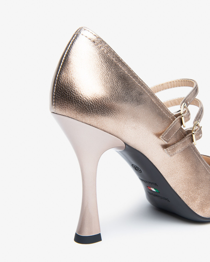 Nero Giardini décolleté in laminato torba I514491DE406