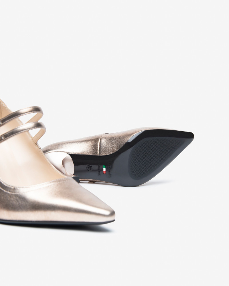 Nero Giardini décolleté in laminato torba I514491DE406