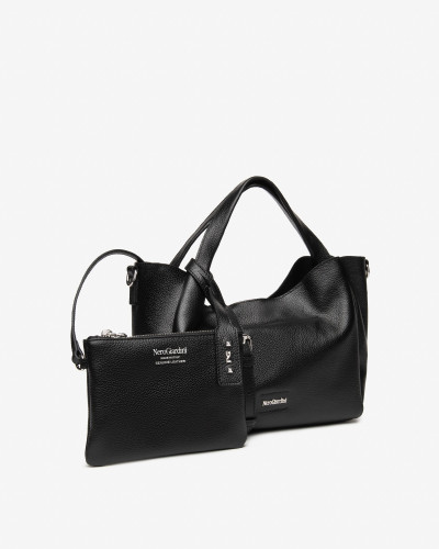 Nero Giardini borsa Hobo in pelle nero I544031D100