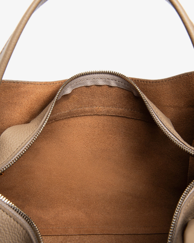 Nero Giardini borsa Hobo in pelle col. argilla I544031D331