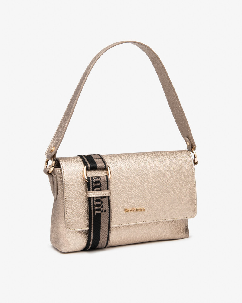 Nero Giardini borsa a spalla da donna platino I544086D415