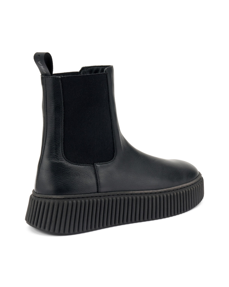 Frau beatles donna in pelle nero 40L5