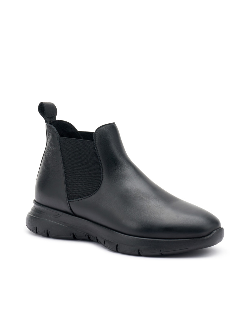 FRAU beatles donna in pelle nero 43L4