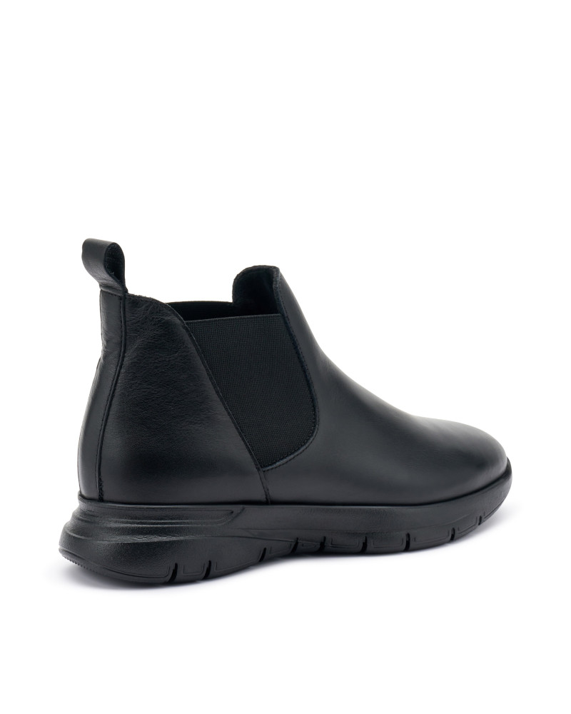 FRAU beatles donna in pelle nero 43L4