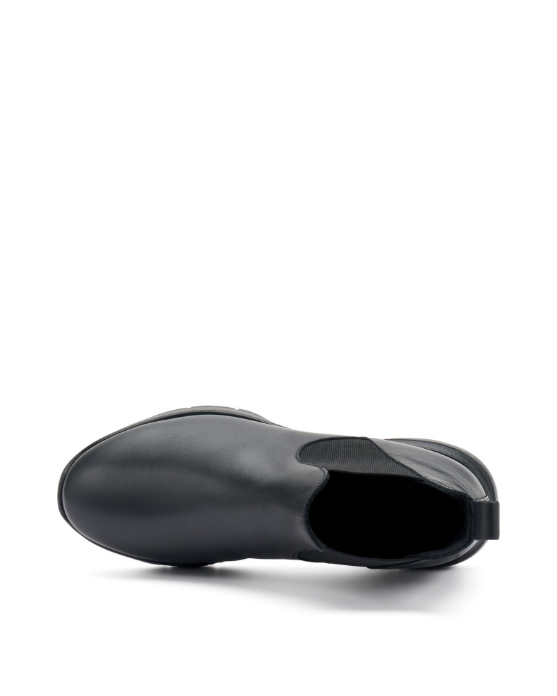 FRAU beatles donna in pelle nero 43L4