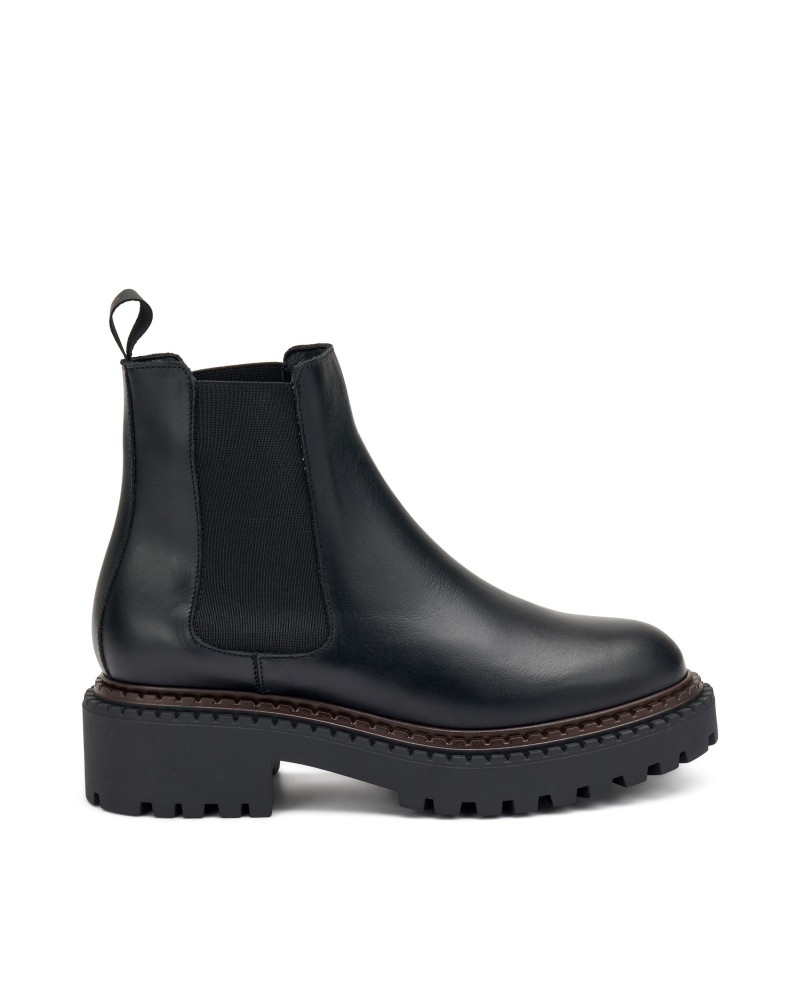 Frau beatles donna in pelle nero 78L3