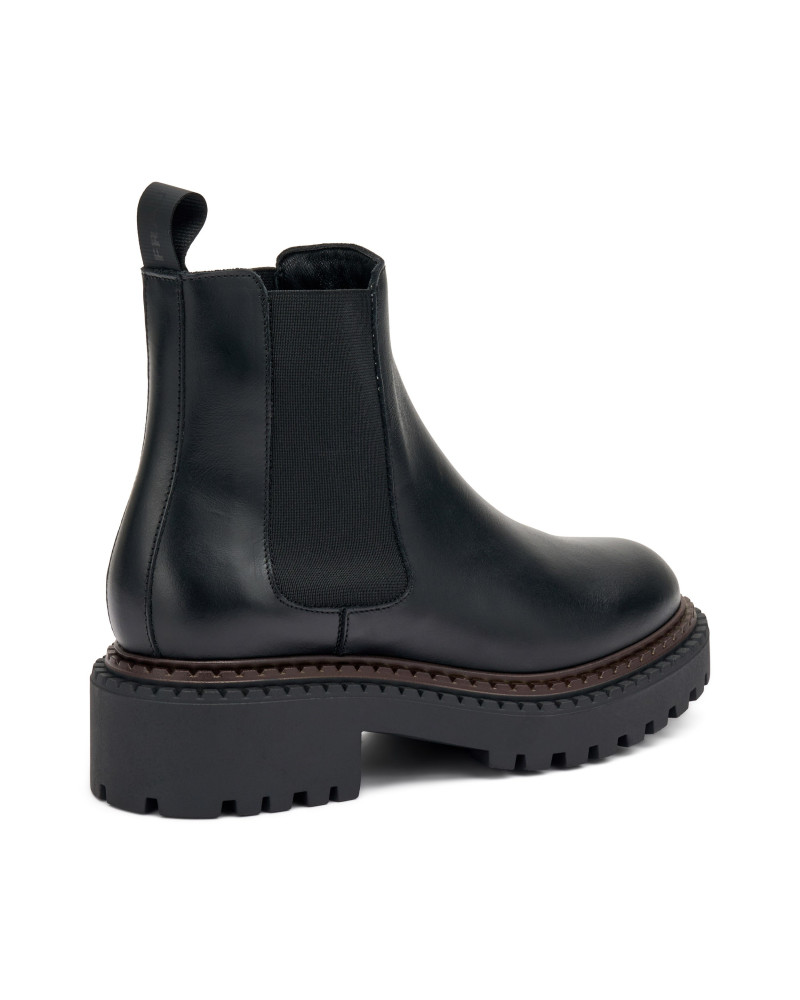 Frau beatles donna in pelle nero 78L3