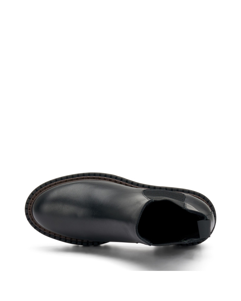 Frau beatles donna in pelle nero 78L3