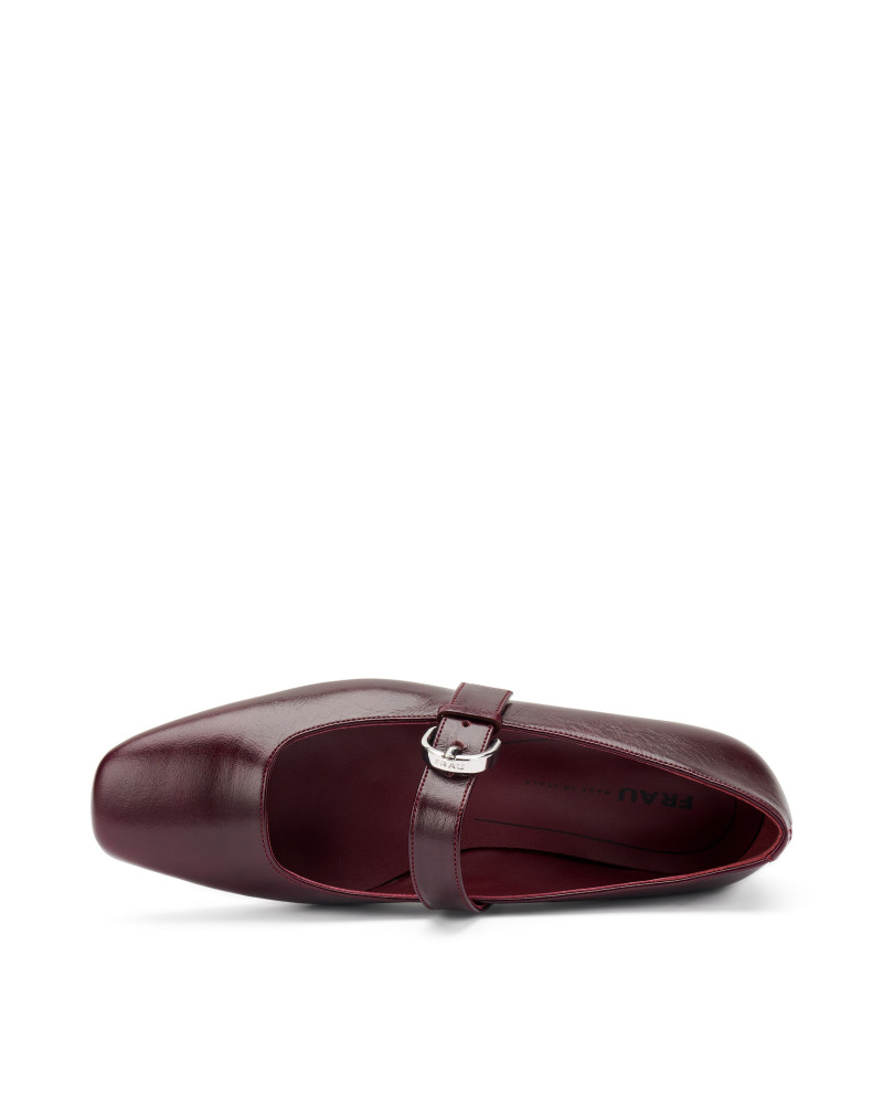 Frau ballerine con punta semiquadra bordo' 91Q4