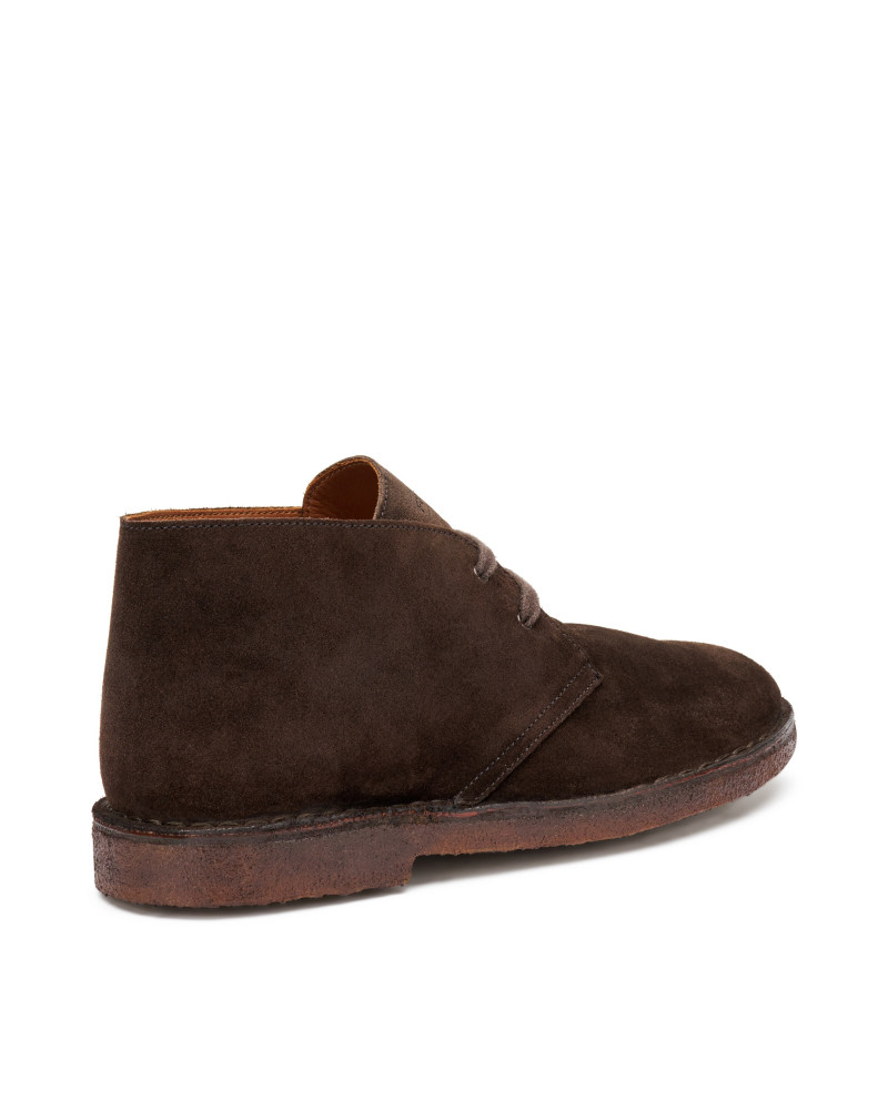 Frau desert boot in pelle scamosciata marrone 25A0