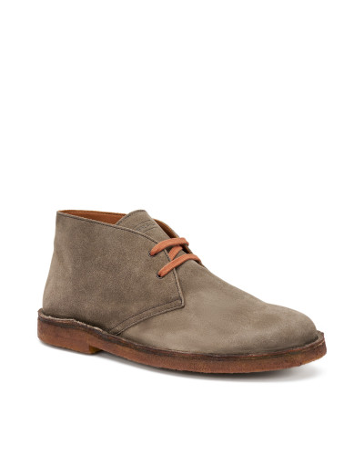 Frau desert boot in pelle scamosciata col. visone 25A0