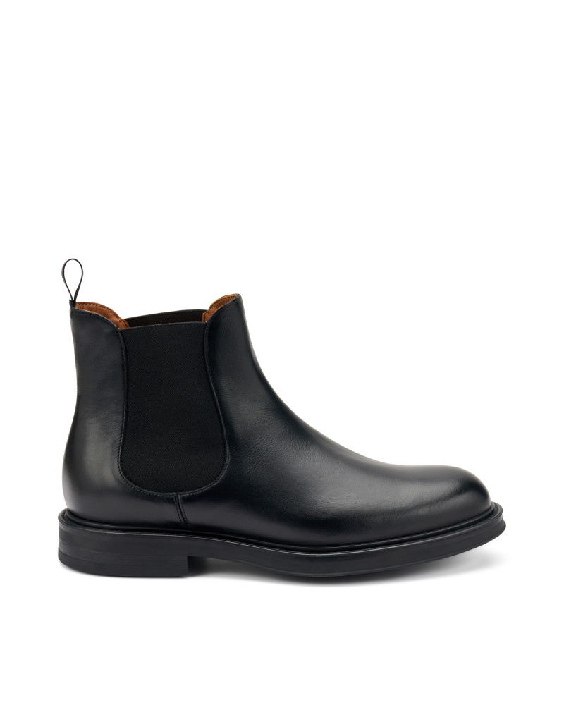 FRAU beatles uomo in pelle nero 73L3