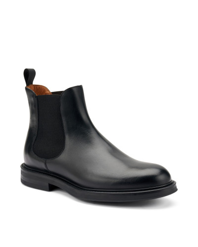 FRAU beatles uomo in pelle nero 73L3