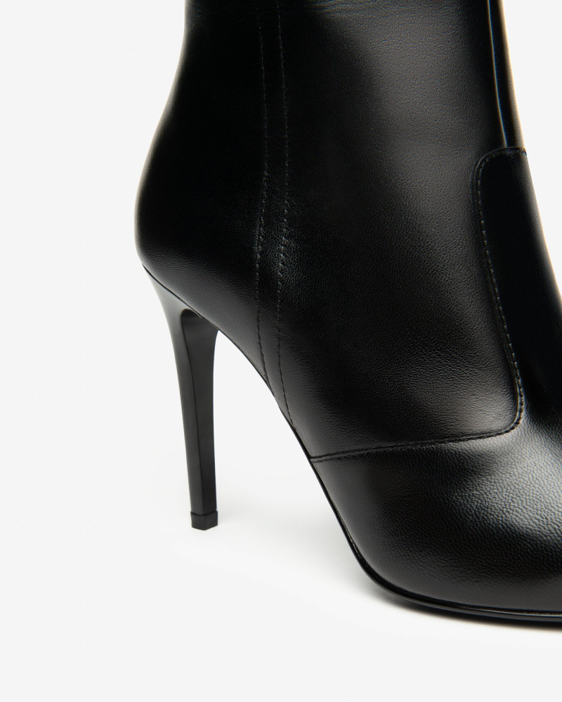 Nero Giardini stivali donna elegante in pelle nero I514424DE100