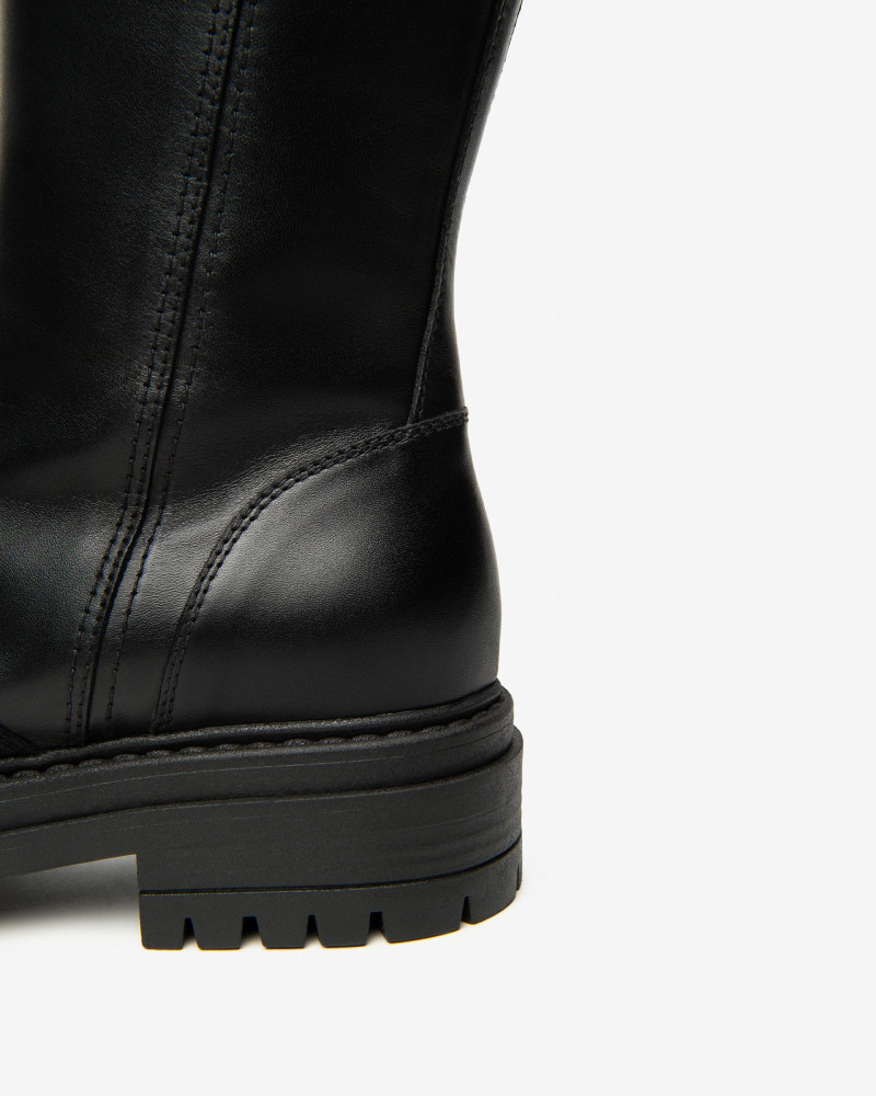 Nero Giardini stivali donna in pelle nero I514836D100