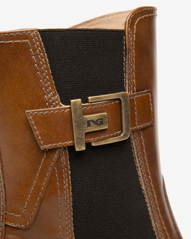 Nero Giardini stivaletti donna in pelle testa di moro I514831D300