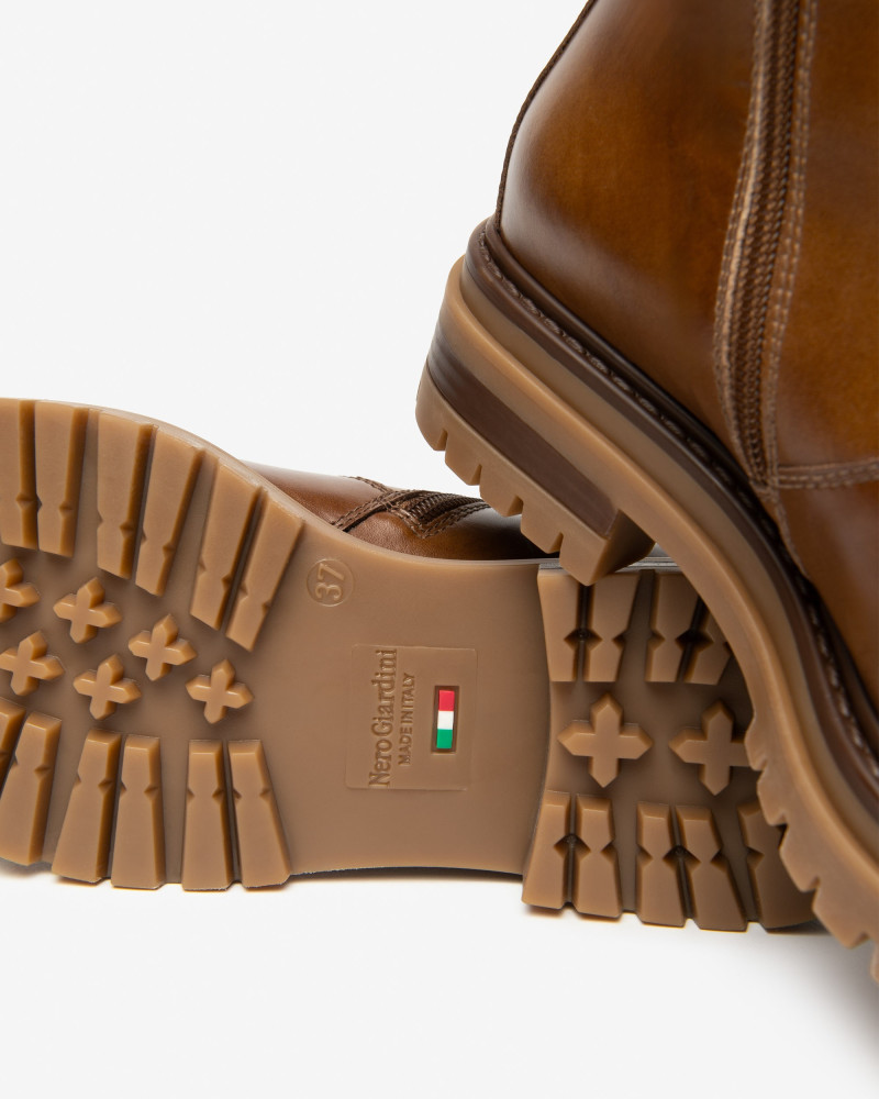 Nero Giardini stivaletti donna in pelle testa di moro I514831D300