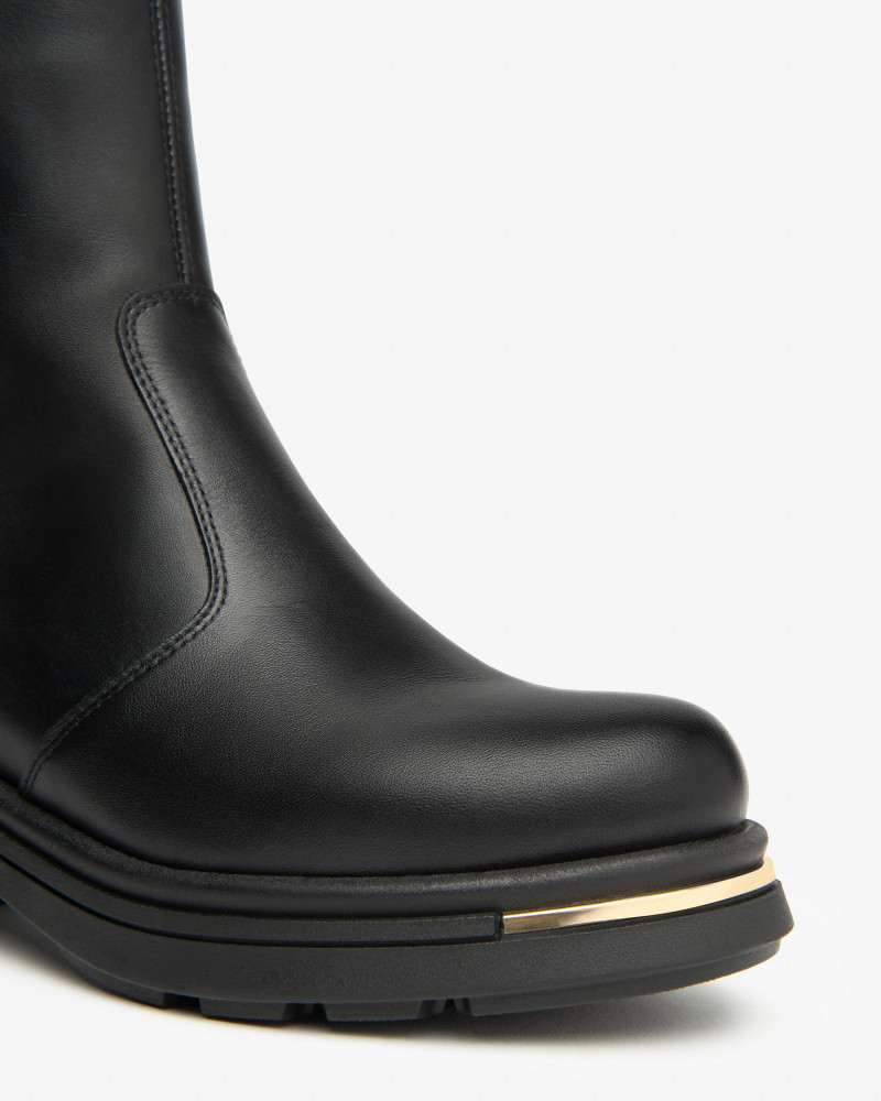 Nero Giardini stivaletti donna in pelle nero I514860D100