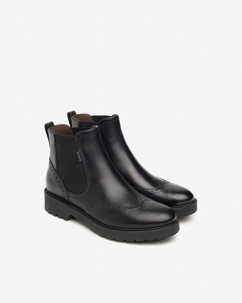 Nero Giardini stivaletti chelsea donna in pelle nero I411452D100