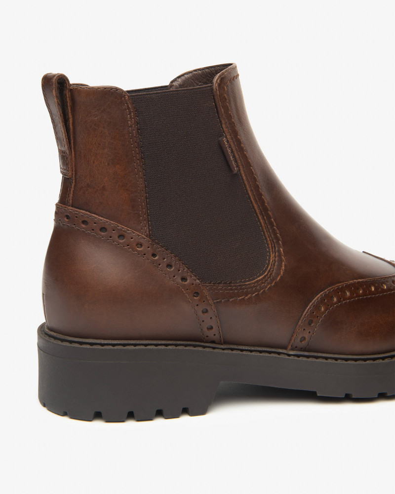 Nero Giardini stivaletti chelsea donna in pelle marrone I513990D412