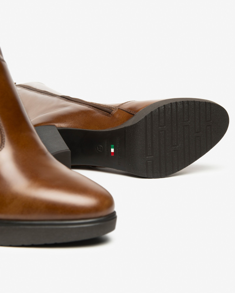 Nero Giardini stivali donna in pelle col. cuoio I514611D400