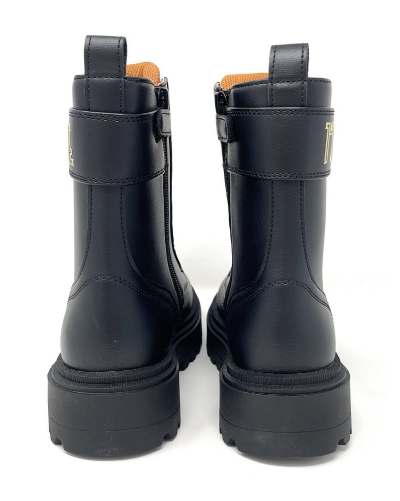 Alviero Martini anfibi nero con logo 1Classe N 2316 1453