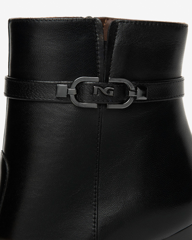 Nero Giardini tronchetti donna in pelle nero I514520DE100