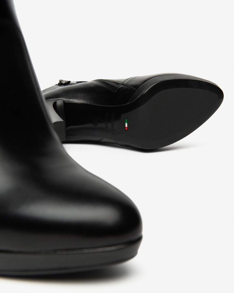 Nero Giardini tronchetti donna in pelle nero I514520DE100