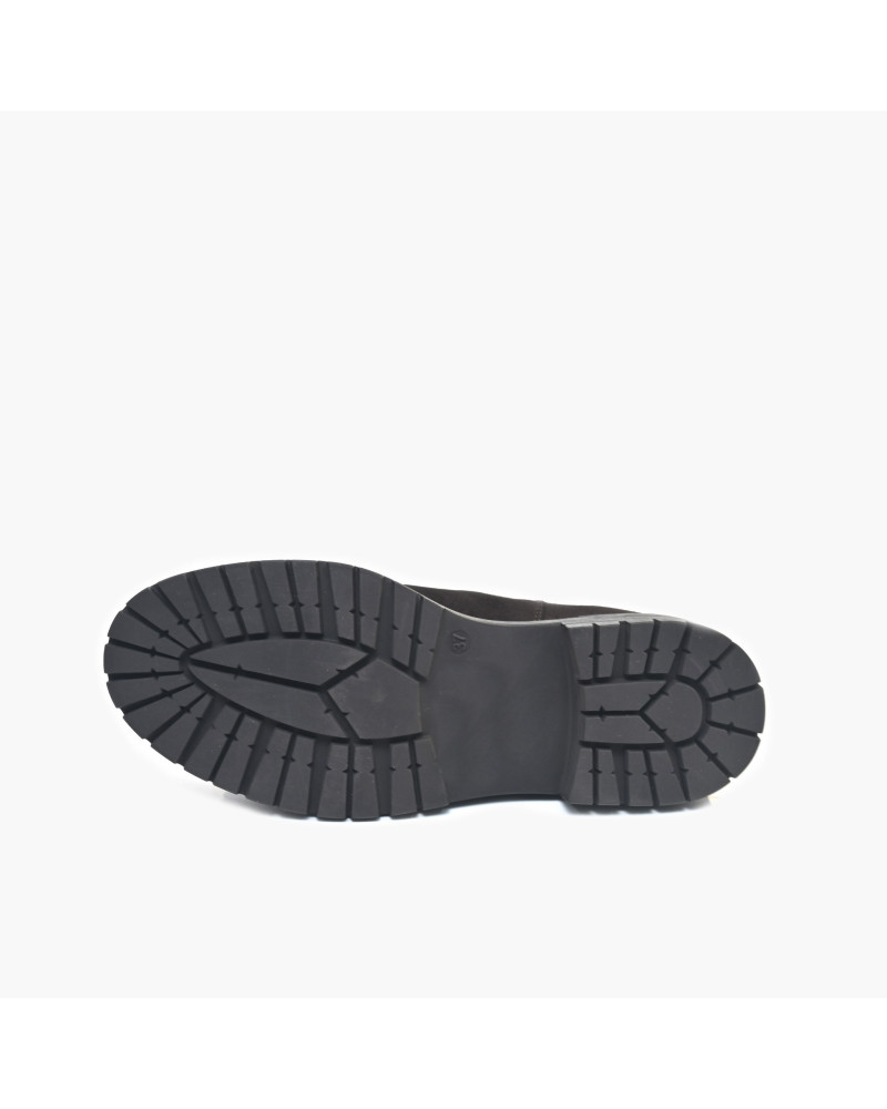 Emanuelle Vee beatles donna Indira scamosciato dark brown 808-13