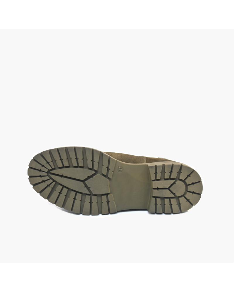 Emanuelle Vee beatles donna Indira scamosciato militare 808-13