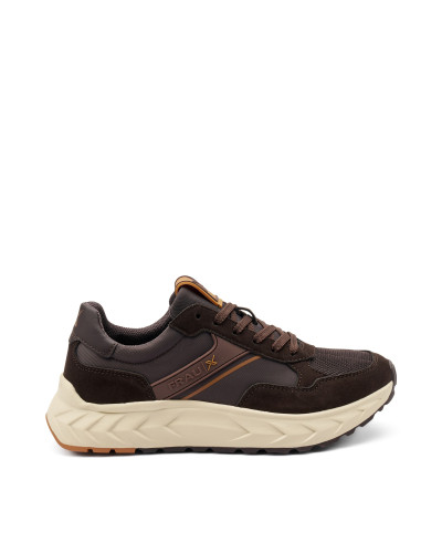 Frau sneakers uomo cross hybrid chocolat X011