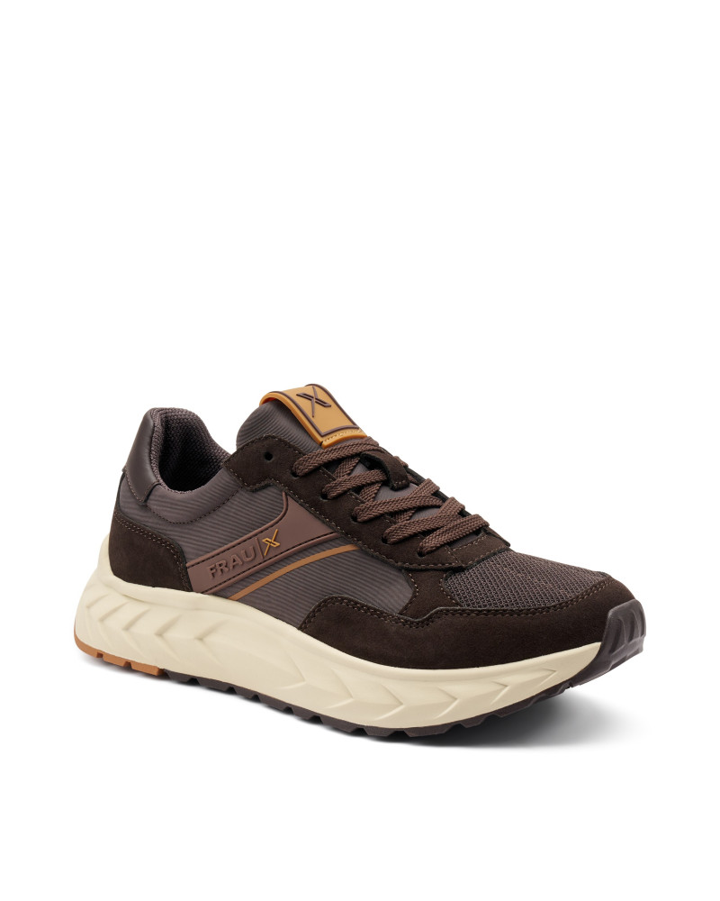 Frau sneakers uomo cross hybrid chocolat X011