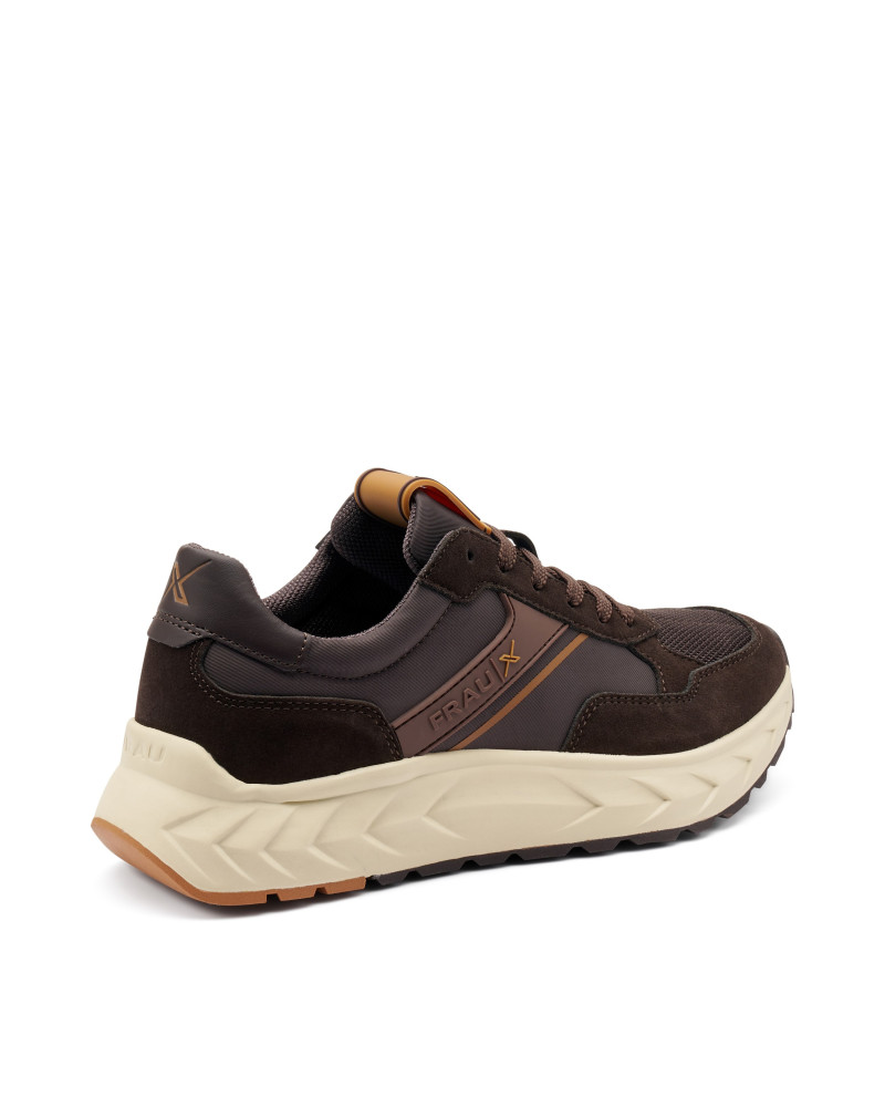 Frau sneakers uomo cross hybrid chocolat X011