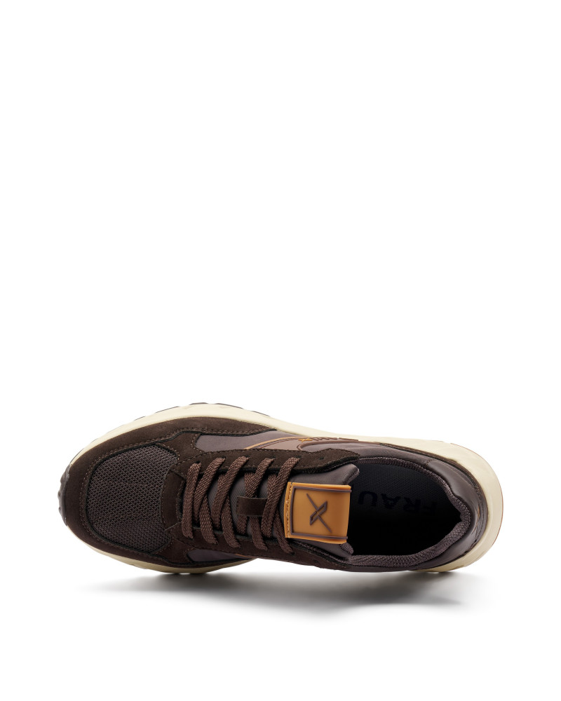 Frau sneakers uomo cross hybrid chocolat X011