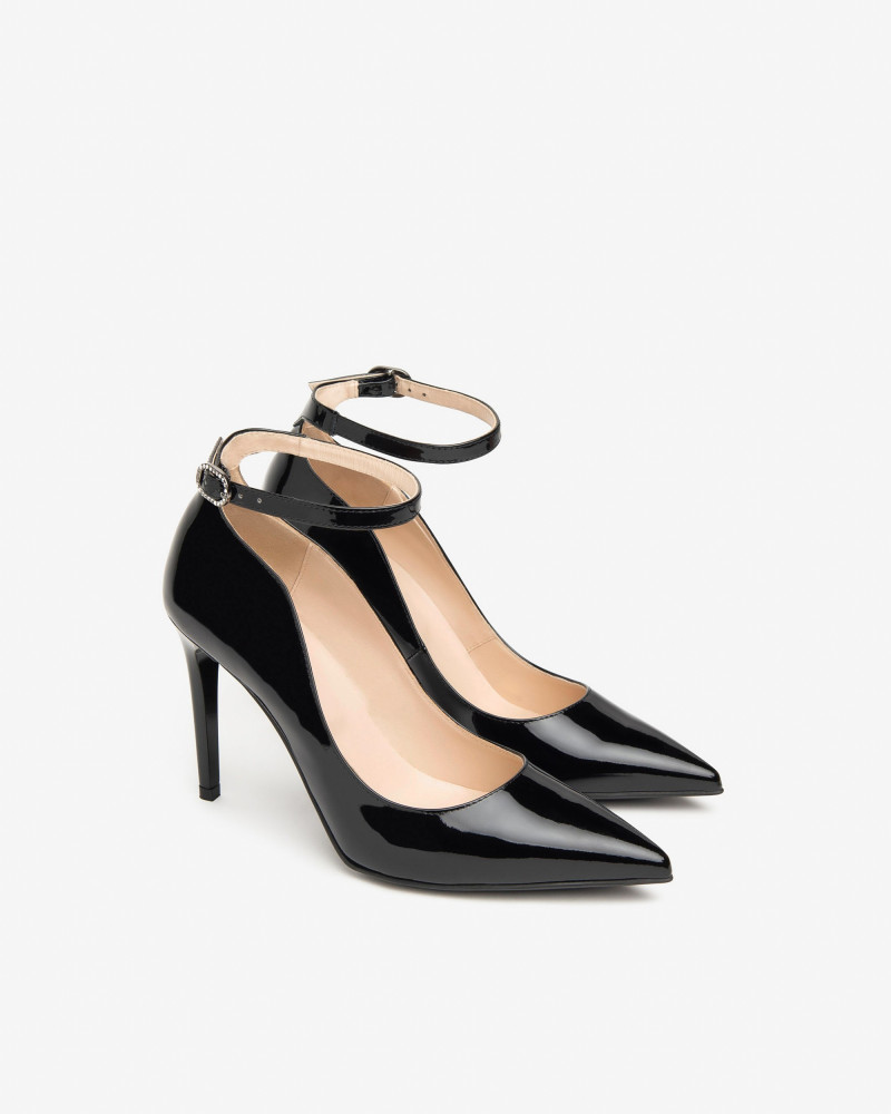 Nero Giardini décolleté in vernice nero I410820DE100