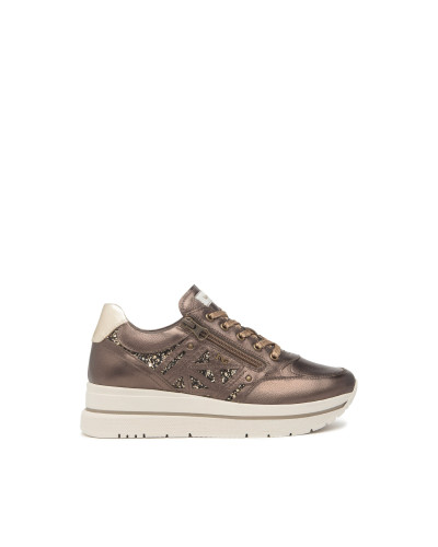 Nero Giardini sneakers donna in pelle t.moro I514101D300