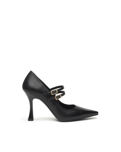 Nero Giardini décolleté in nappa nero I514490DE100