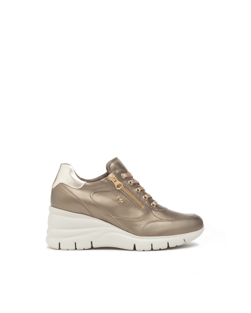 Nero Giardini sneakers donna laminata brown I514121D322